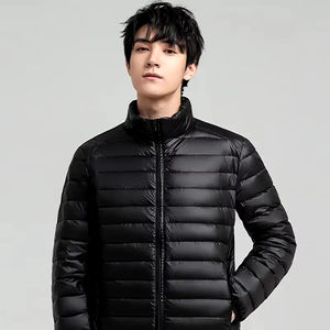 Chaqueta de bombardero personalizable para hombre, el mejor material de ropa informal para el invierno, talla grande, característica nueva OEM - Product Image 1