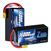 Zeee FPV Drone Batterie 6S 10000mAh 16000mAh 22000mAh 30000mAh 10Ah 16Ah 22Ah 30Ah Semi Solid State Lipo Batteries pour UAV Dr