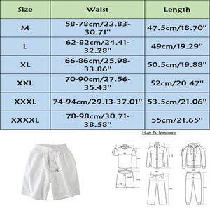 Pantalones cortos para hombre, pantalones cortos tácticos para hombre, pantalones cortos informales de trabajo sueltos de algodón para hombre, pantalones cortos de talla grande - Product Image 6
