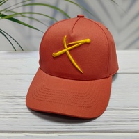 Gorra de Béisbol de Cinco Paneles de Color Sólido, 100% Algodón, Unisex, para las Cuatro Estaciones, Personalizable con Bordado, Deportiva, para Exteriores