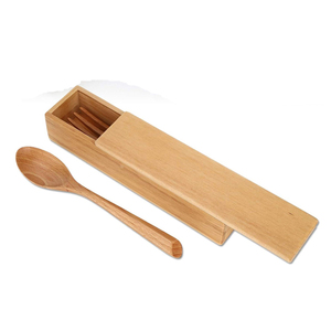 Vente chaude en acier inoxydable or ensemble de couverts 72 pièces plaqué couteau fourchette cuillère ensemble de vaisselle avec boîte-cadeau en bois - Product Image 2