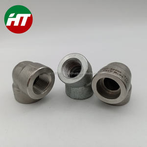 Fournisseurs de tuyaux et de raccords A182 Gr F304l Coudes en acier inoxydable Coude à 90 degrés Accouplement à souder à 4 prises - Product Image 2