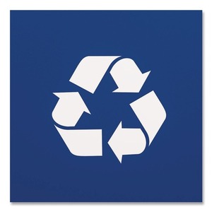 Contenedor de Reciclaje de Escritorio Azul de 3 Galones, Contenedor de Basura Inteligente de Polipropileno - Product Image 2