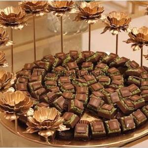 Bol à chocolat découpe Laser Design Floral métal grande taille forme ronde en laiton Antique ombre Look attrayant ustensiles de cuisine table - Product Image 5