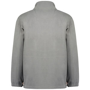 Veste polaire unisexe zippée imperméable à capuche pour homme, décontractée, personnalisable, avec poche poitrine, en polyester/coton - Product Image 5