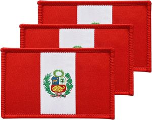 Biểu Tượng Tùy Chỉnh 3D Thêu Các Bản Vá Lỗi Sắt Trên Chữ Chenille Các Bản Vá Lỗi Cho Quần Áo Twill Mềm Vải Thêu Vá Quốc gia Cờ - Product Image 1