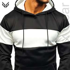 เสื้อมีฮู้ดแบบสวมหัวของผู้ชายผ้าฟลีซซับในผ้าพิมพ์ลายแฟชั่นสำหรับฤดูหนาว - Product Image 6