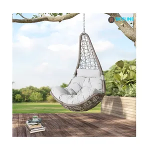 Hot Sale Patio Swing Egg Hammock Chair Hanging Folding Rattan Rope Swing Chair From Vietnam