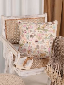 Decorative Handmade Bohemian 45x45 Cm Sofa Back Support Bird Animal Square Cushion Covers at Best Price - Product Image 2