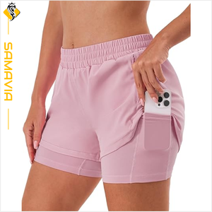 Shorts pour femmes Short de course à séchage rapide pour femmes Short de femme léger et respirant pour l'entraînement Prêt à expédier eu, tendance américaine - Product Image 2