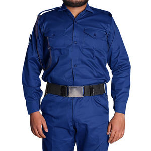 Venta al por mayor de fábrica Logo OEM/ODM Hombres Uniformes de seguridad/Ropa de trabajo de alta visibilidad Uniformes de guardia de seguridad - Product Image 4