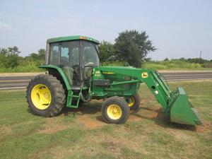 John Deerees Dir Tractor de segunda mano usado 90HP 4W Tractor de granja 4wd Diesel | Usado 2017 John Deeres 6210R M - Product Image 6