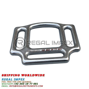 Boucle de réglage pour bride, harnais et sangle de cheval, en acier inoxydable, option de personnalisation disponible - Product Image 2