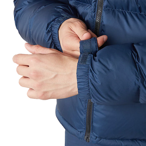 Veste matelassée à col montant en toile personnalisable, unisexe, service OEM ODM sur mesure, veste d'hiver chaude rembourrée pour la neige - Product Image 5
