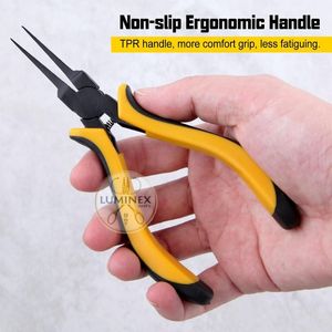 Flat Needle <b>Nose</b> Pliers for Jewelry Making | High Quality Lightweight Precision Craft Tool | Stainless Steel | Custom Logo - Product Image 5