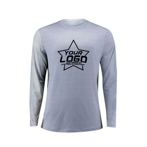 Protection UV personnalisé chemises de pêche SPF 50 ventilé séchage rapide Upf manches longues vêtements de pêche simple vêtements T-shirts - Product Image 1