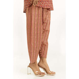 ชุดเซ็ตผ้าฝ้ายผสมวิสโคสพิมพ์ลายลำลอง รุ่น IPST-55321 แขนสามส่วน สำหรับฤดูใบไม้ผลิ/ฤดูร้อน - Product Image 5