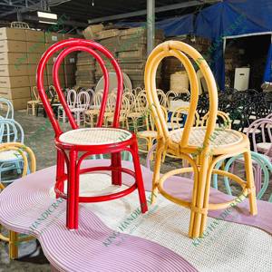 Sillas de ratán modernas ecológicas para niños, muebles de interior y exterior de alta calidad para sala de estar, cocina, coloridas para fiestas - Product Image 1