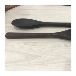 Cuchara de madera tallada a mano-Mango largo para té, jugo, mermelada, leche-Madera dura natural-Cuchara de madera para venta al por mayor y a granel - Product Image 2