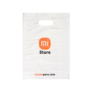 ハンドル付きのギフトショップとキャンディーショッピングの好意の御馳走包装のための<span class=keywords><strong>HDPE</strong></span>/<span class=keywords><strong>LDPE</strong></span>プラスチックダイカットバッグを卸売 - Product Image 6