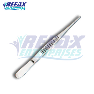 REEAX Enterprises Precio al por mayor Fórceps de tejido quirúrgico Instrumento de acero inoxidable de forma recta - Product Image 3