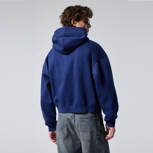 Sudadera con capucha para hombre con logotipo y diseño personalizado, cremallera, caja, manga larga, gráfico, sudadera atlética de invierno, ajuste holgado - Product Image 3