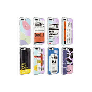 Coque arrière élégante à motifs de luxe pour iPhone 7 Plus A53/SE, en silicone souple antichoc avec protection airbag, emballage de vente au détail - Product Image 3