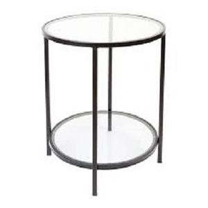 Juego de mesa de centro de lujo Base de hierro dorado con mesa de centro central superior de madera - Product Image 6