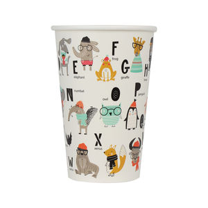 Vasos de Papel Desechables de Doble Pared con Logotipo Personalizado Riiqi, 8-22 oz, Resistentes al Calor, Laminados con 2 Capas de PE, 90 mm de Diámetro, para Agua Mineral - Product Image 2