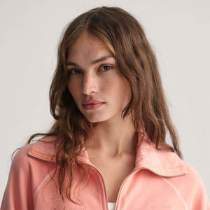 Logo personnalisé sweats respirants anti-rides de haute qualité pour femme sweats courts à fermeture éclair pour femme à vendre - Product Image 6