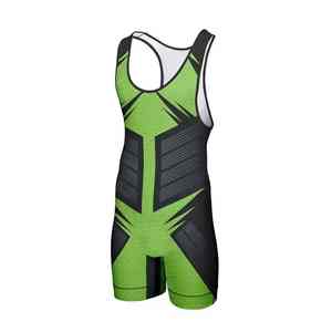 Traje de Lucha Libre Unisex Personalizado para Gimnasio y Deportes, Singlet de Powerlifting con Sublimación, Diseña Tu Propio Estilo de Uniforme de Lucha - Product Image 6