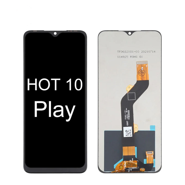 Original Mobile Phone LCD High Quality Digitizer Screen with Touch for Infinix Hot 10 Play X688-Bulk Sale
