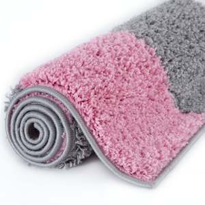Boho Geometric Pink <b>Flat</b>-Weave <b>Rug</b> for Living Room Hallway Entryway - Product Image 4