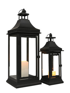 โคมไฟเชิงเทียนโลหะพร้อมสีปรับแต่งได้สำหรับเทศกาลคริสต์มาสด้วยขนาด5.5x5.25X14นิ้วดีไซน์ไม่เหมือนใคร - Product Image 3