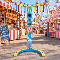 Machine de réaction rapide Carnival : Jeu interactif de défi de réaction pour la location d'événements, les fêtes, les stands de carnaval et l'activation de marque (FEC)
