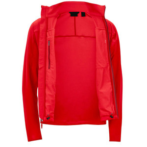 Gran oferta, chaqueta de invierno Softshell para hombre de alta calidad, cuello levantado, logotipo frontal, estilos de jugador, venta directa de fábrica - Product Image 4