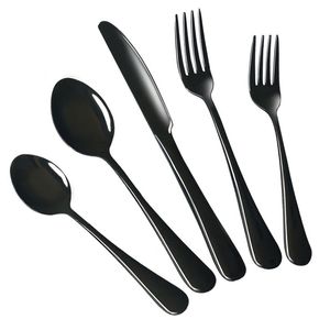 Shiny Finish Metal <b>Flatware</b> <b>Set</b> Crafted To Enhance Table Appearance And Deliver Exceptional Durability For Everyday Use - Product Image 5