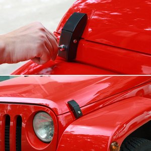Accesorios <span class=keywords><strong>LUMA</strong></span> 4x4 Nueva cerradura de repuesto para capó de motor para Jeep Wrangler JL Gladiator JT 2018 + - Product Image 6