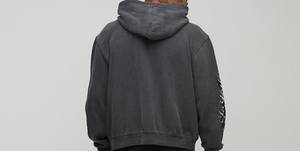 เสื้อสเวตเตอร์มีฮู้ดแบบมีซิปรูดซิปผ้าฝ้าย100% มีฮู้ดเสื้อฮู้ดแนวสตรีทเฮฟวี่เวทสำหรับทุกเพศดีไซน์ใหม่ซักกรด - Product Image 3