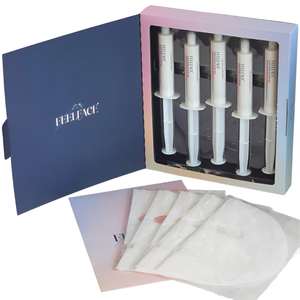 Mặt nạ giấy trị liệu CO2 Carboxy FEELFACE, hiệu ứng Bohr cải thiện vấn đề da, làm trắng, dưỡng ẩm, sản xuất tại Hàn Quốc - Product Image 1