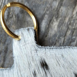 Porte-clés personnalisé en cuir de vachette Meilleure vente Poids léger Porte-clés en cuir de vachette Offre Spéciale - Product Image 5