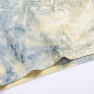 Verano nueva moda Tie-Dye camisetas conjunto de dos piezas pantalones cortos para hombre conjunto chándales para hombres - Product Image 6