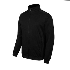 Conjunto de chándal ajustado negro de alta calidad para hombre: chándal deportivo para correr y gimnasio para ropa deportiva - Product Image 3
