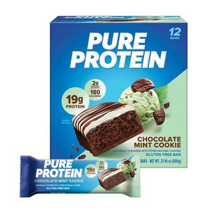 Barras de Proteína con Sabor a Chocolate y Menta – 20g de Proteína, 3g de Azúcar, 190 Calorías (Paquete de 12) - Product Image 4