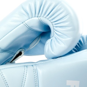 Guantes de Boxeo de Cuero Profesional de Alta Calidad, Guantes de Competición Originales Personalizados con Logotipo, Guantes de Boxeo con Cordones - Product Image 5