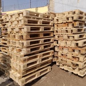 Industrial Single Faced 4-Way Entry <b>Wooden</b> <b>Block</b> Pallet 1100x1100mm 2.0T Dynamic Load 17kg - Product Image 2