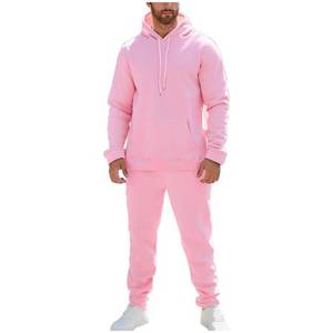 Conjunto Deportivo Casual de 2 Piezas para Mujer, Transpirable, Talla Grande, para Invierno, Sudadera con Capucha y Pantalones de Color Sólido - Product Image 2