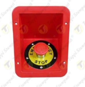 Black Recessed Enclosure for Emergency Stop Button - Industrial Bulk Wholesale - HS Code 85030091 - Product Image 5