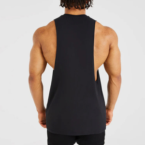 Camisetas de gimnasio para hombre, camisetas sin mangas, ropa deportiva, logotipo personalizado de alta calidad, camiseta sin mangas de sublimación al por mayor, algodón suave - Product Image 2