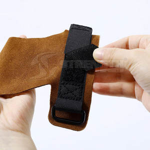 Poignées de gymnastique en cuir respirant avec support pour les mains pour les entraînements de gymnastique - Product Image 5